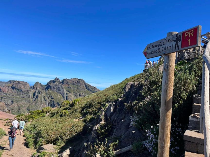 Pico do Areeiro, Madeira, Portugal